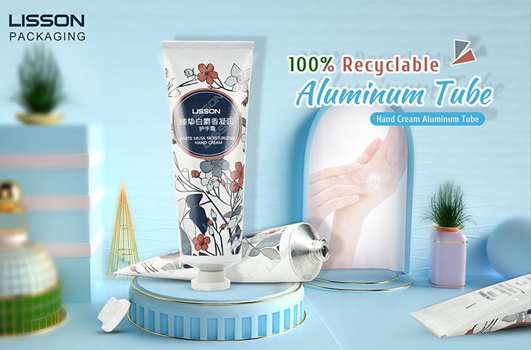 Hand Cream Aluminum Squeeze Tube
