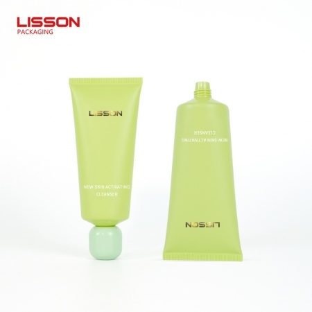 Custom Cosmetic Tube with Sphere Cap