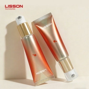 Косметический тюбик с роликовым шариком из нержавеющей стали