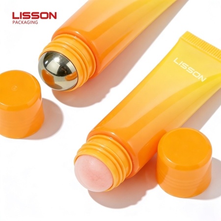 Plastic Squeeze Tube with Roller Ball