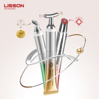 Вибрационный массажный крем для глаз в тюбике