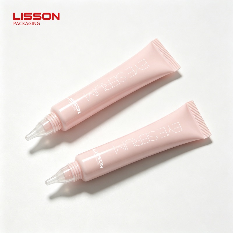 Empty PE Plastic Eye Cream Tube With Dropper