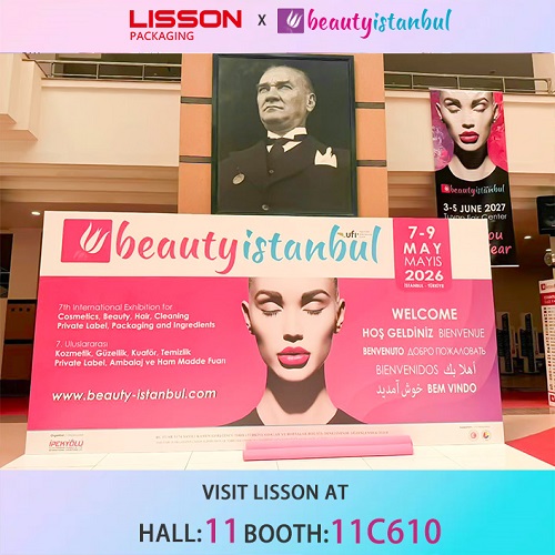 Встречайте LISSON PACKAGING на выставке BeautyIstanbul 2026 | 7–9 мая в Стамбуле, Турция